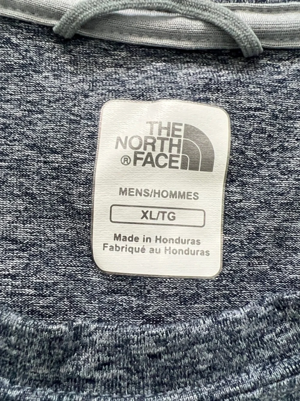 The North Face Men’s Short-Sleeve VaporWick Heathered Gray Crew Tee - Size XL